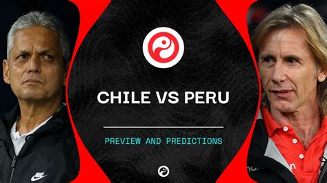Chile will be looking to bounce back from their weekend loss in uruguay but they face a tough challenge here with a dangerous colombian side the visitors to. Chile vs Peru live stream: How to watch World Cup ...