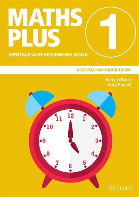 Maths Plus Ac Mentals And Homework Book 2020 Year 1 Ziggies Educational