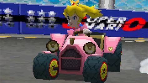 Mario Kart DS 50cc Mushroom Cup Grand Prix Peach Gameplay YouTube