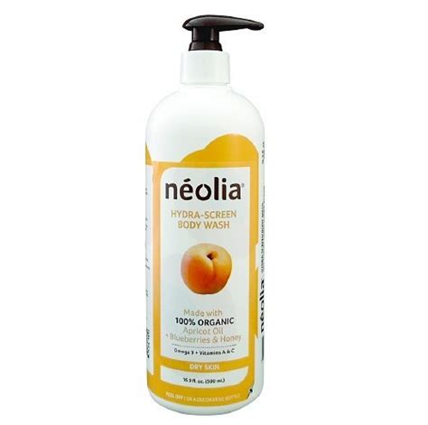 Neolia Hydra Screen Apricot Oil Body Wash For Dry Skin 169 Fl Oz