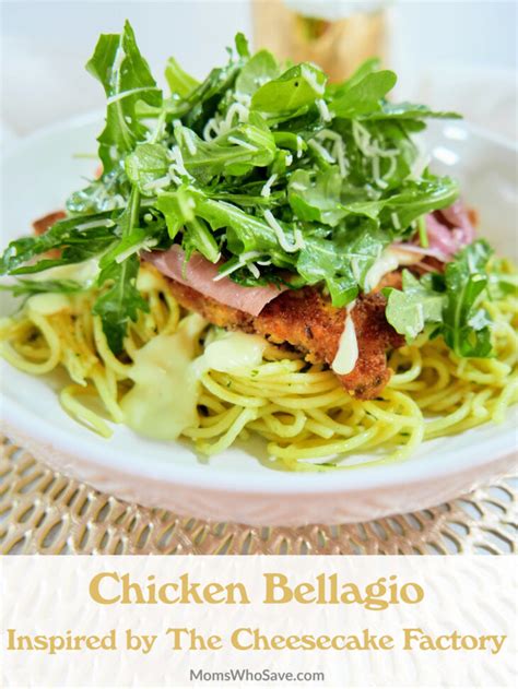 Chicken Bellagio Recipe — Inspired By The Cheesecake Factory