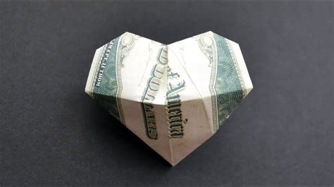 Maybe you would like to learn more about one of these? Money 3D HEART | Origami Dollar Tutorial DIY | Gift for Valentine's day - YouTube