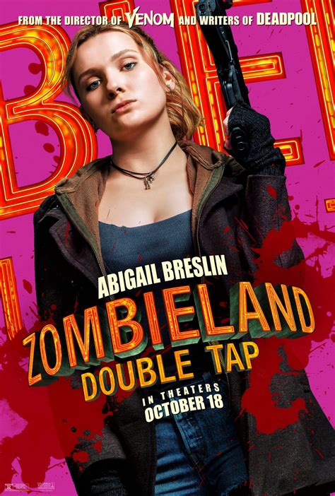 zombieland double tap 2019 poster 2 trailer addict