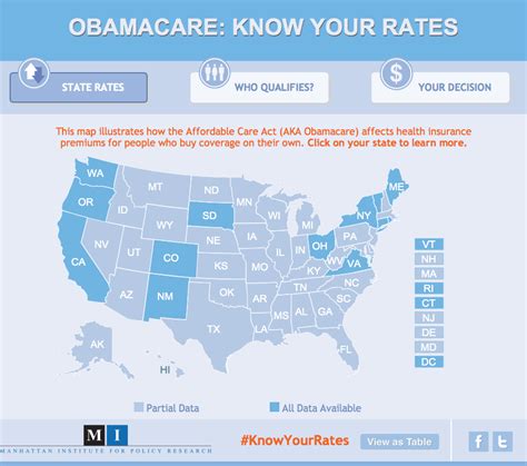 Interactive Map In 13 States Plus Dc Obamacare Will Increase Health