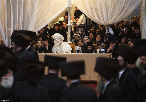 Hasidic Belz Rebbe Grandson Shalom Rokeachs Wedding To Hannah Batya