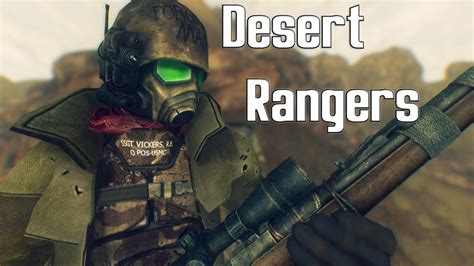 Fallout Lore The Extinct Desert Rangers Youtube