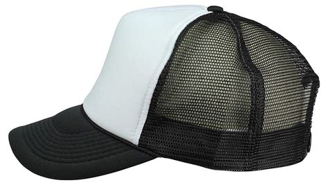 2 Packs Baseball Caps Blank Trucker Hats Summer Mesh Cap Flat Bill
