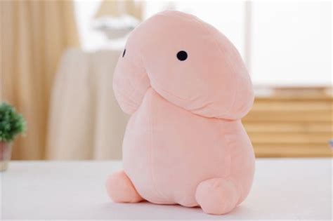Funny Penis Cute Plush Doll Stuffed Toy Pink Soft Pillow Cushion T