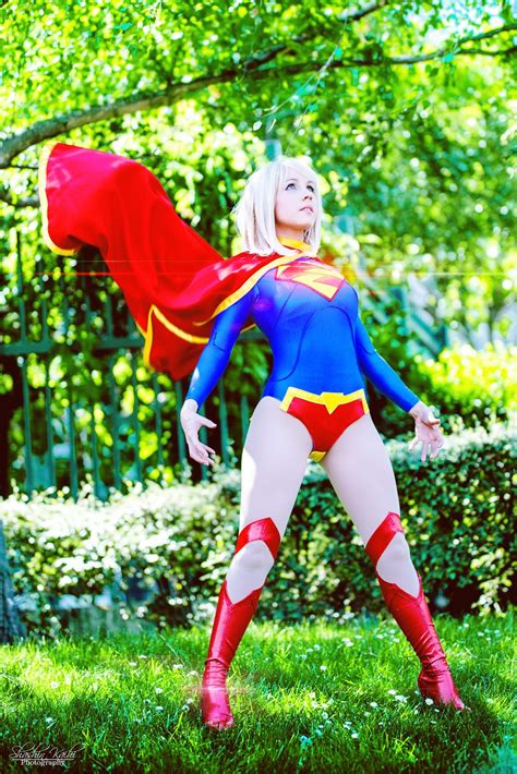 Supergirl Dc Comics Supergirl Cosplay Sexy Supergirl Sexy Cosplay