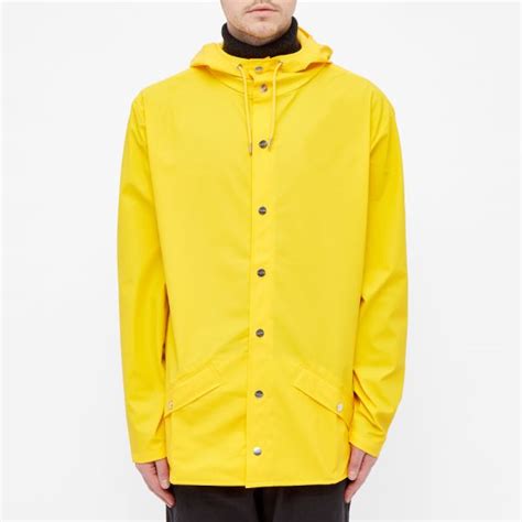 Rains Classic Jacket Yellow End Us