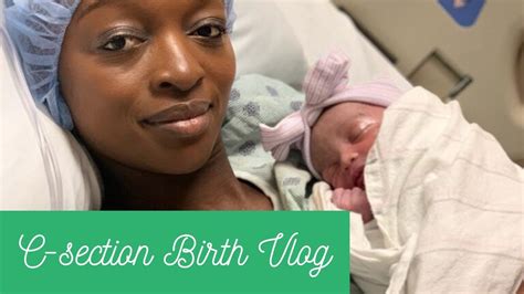 C Section Birth Vlog At 37 Weeks 2020 Raw And Emotional Youtube