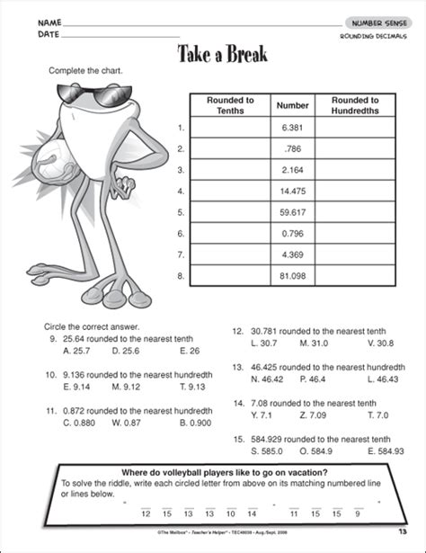 Activities For 5th Graders