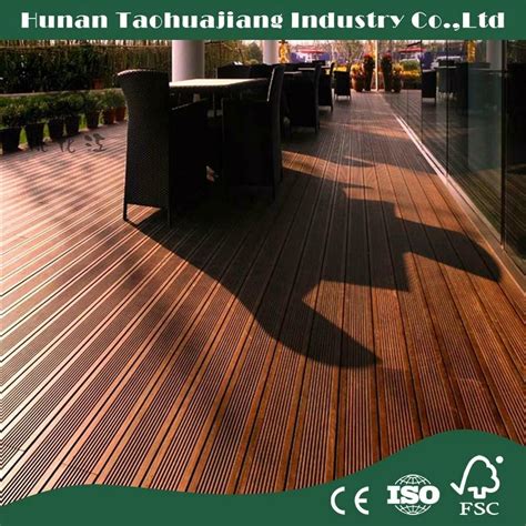 20mm Thick Outdoor Cheap Bamboo Flooring Price For Solid Strand Woven