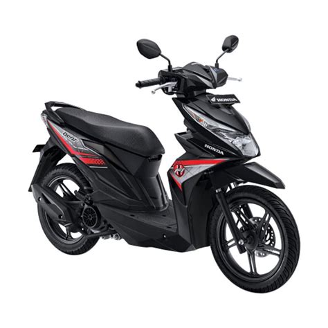 Jual Honda All New Beat Esp Fi Sporty Cw Sepeda Motor Hard Rock Black