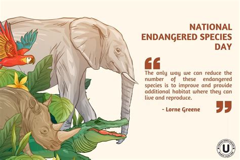National Endangered Species Day 2022 Current Theme Significance