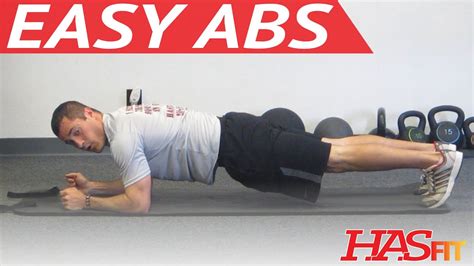 Easy Abs Workout For Beginners Hasfit 5 Minute Quick Abs Easy