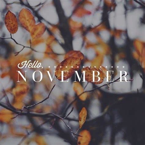 Hello November Quote Pictures Photos And Images For Facebook Tumblr