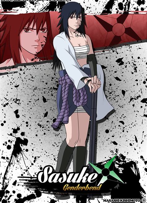 Uchiha Sasuke Female Version Personagens De Anime Feminino Meninas