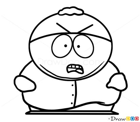 How To Draw Eric Cartman Cartoon Characters
