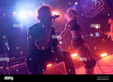 Wargasm Uk New Metal Band Live In Southampton Stock Photo Alamy