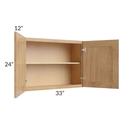 Midtown Timber Shaker X Wall Cabinet The Rta Store