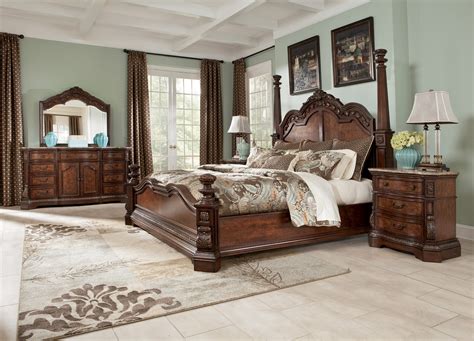 Buy the best and latest ashley furniture king bed sets on banggood.com offer the quality ashley furniture 3 980 руб. Ledelle Poster Bedroom Set, B705-51-71-98, Millennium ...