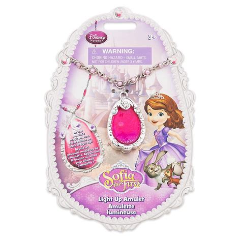 Disney Sofia The First Light Up Amulet Pink Action Figures
