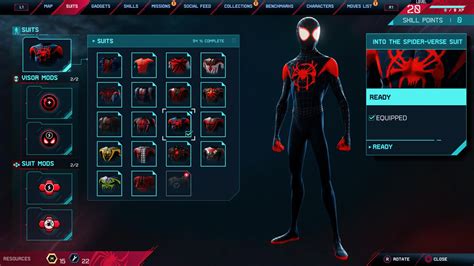 Marvels Spider Man Miles Morales All Suits And How To Unlock Them