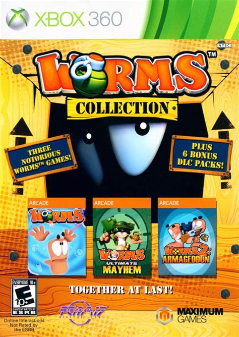 Worms Collection Box Covers Mobygames