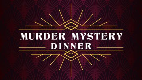 View Event Murder Mystery Dinner Ft Sill Us Army Mwr