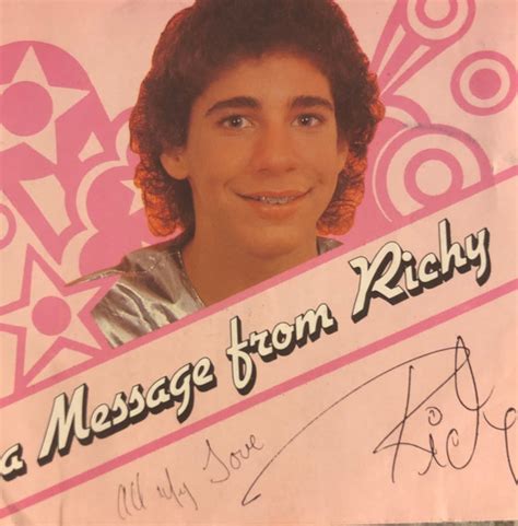 menudo a message from ricky 1983 flexi disc discogs