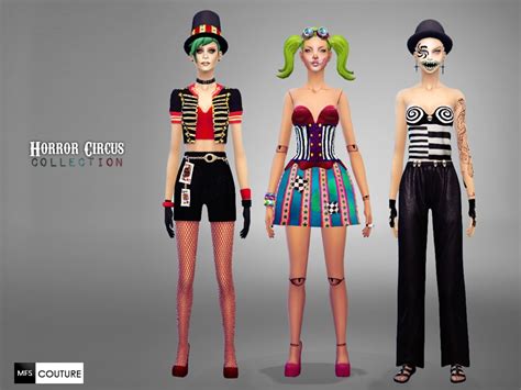 Sims 4 Ccs The Best Horror Clothing By Missfortune