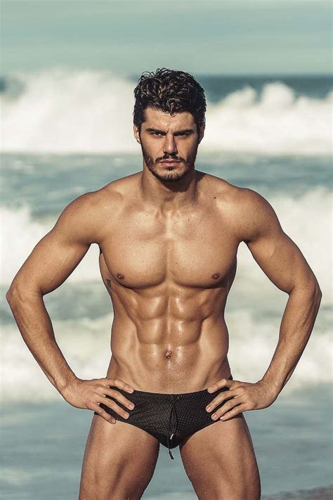 Mariano Jr By Marcio Farias For Brazilian Male Model Mundo Unico Swimwear Men And Underwear