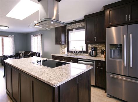 How To Make Brown Kitchen Cabinets Look Modern ★ What Color Goes With