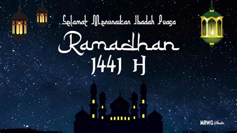 Animasi Ramadhan 1441 H Motion Graphic Youtube