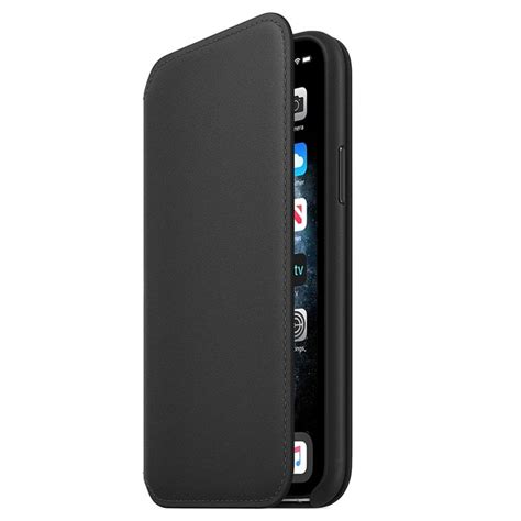 It's also the best option you can buy at an apple store the same day that you buy your new iphone. iPhone 11 Pro Apple Leather Folio Case MX062ZM/A - Black