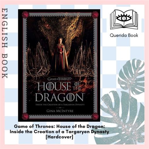 Querida หนังสือภาษาอังกฤษ Game Of Thrones House Of The Dragon Inside
