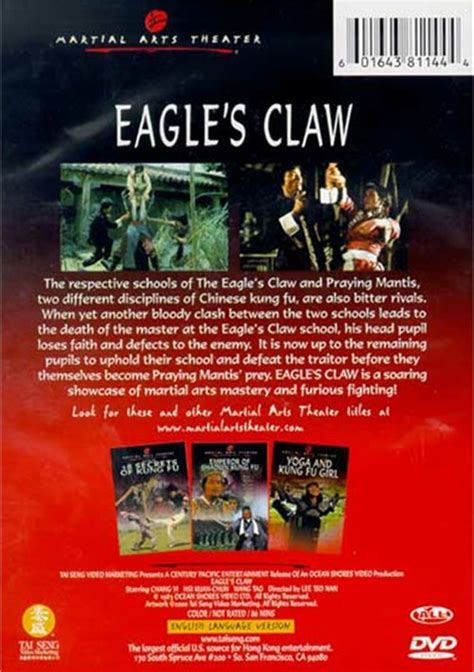 Eagles Claw Dvd 1983 Dvd Empire