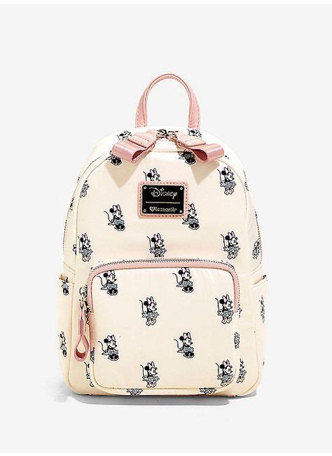 Hot Topic Loungefly Disney Minnie Mouse Satin Mini Backpack Disney