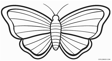 Butterfly Coloring Pages For Toddlers At Getdrawings