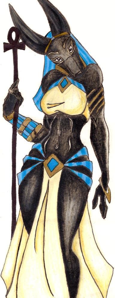 the female anubis by neon7husky on deviantart