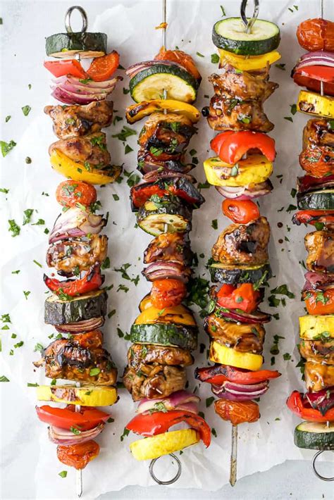 Easy Homemade Chicken Kabobs How Long To Grill