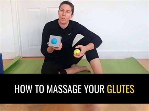 How To Use A Massage Ball To Relax Your Glutes Sports Injury Physio