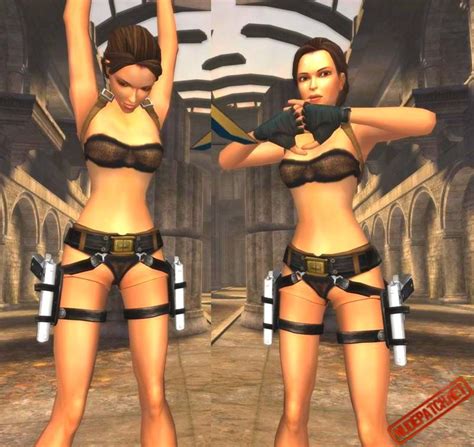 Tomb Raider Anniversary Lara Lingerie Outfit Nude Mods Com