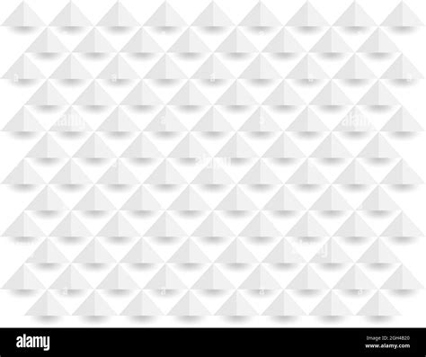 abstract white geometric background 3d paper art style vector illustration stock vector image