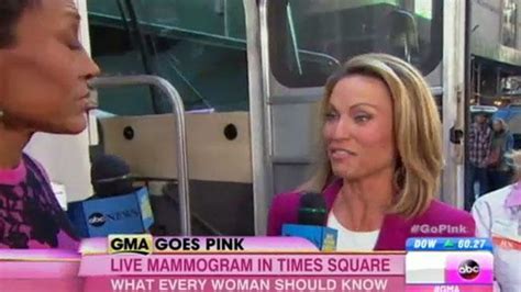 On Air Mammogram Reveals Abcs Amy Robach Has Breast Cancer Which Will