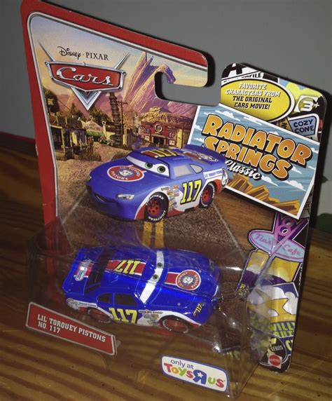 Dan The Pixar Fan Cars Ralph Carlow Lil Torquey Pistons