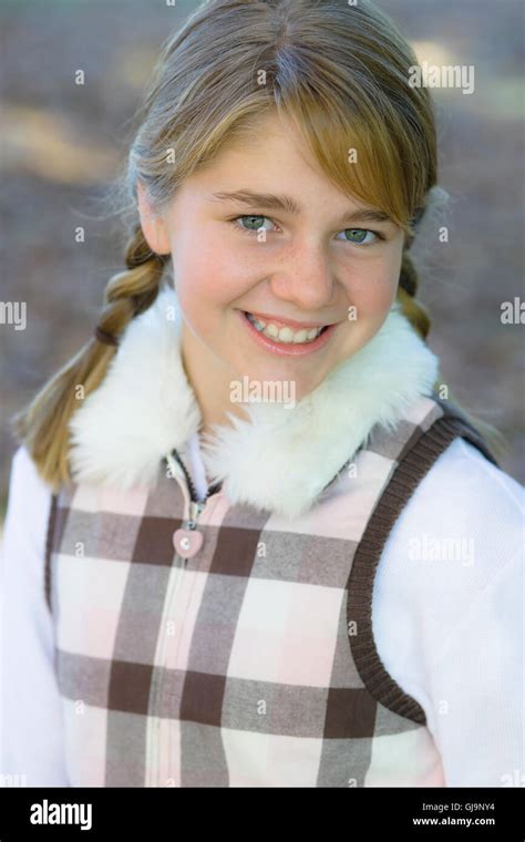 Shy Girl Tween Hi Res Stock Photography And Images Alamy