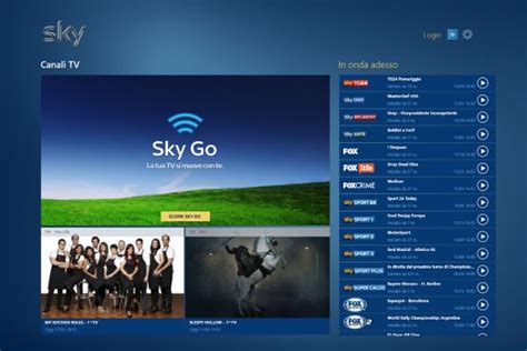 Sky go is available on windows, but only on systems running windows 7 (with aero theme enabled) and above. Sky Go arriva per PC e tablet Windows 8.1 | Webnews
