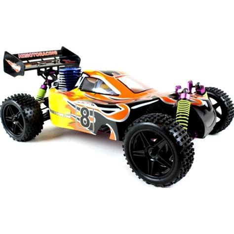 Himoto Syclone Rc Nitro Buggy 110 Rtr 4wd Flame 2 Speed 60mph